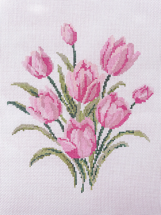 Tulip Bouquet Canvas