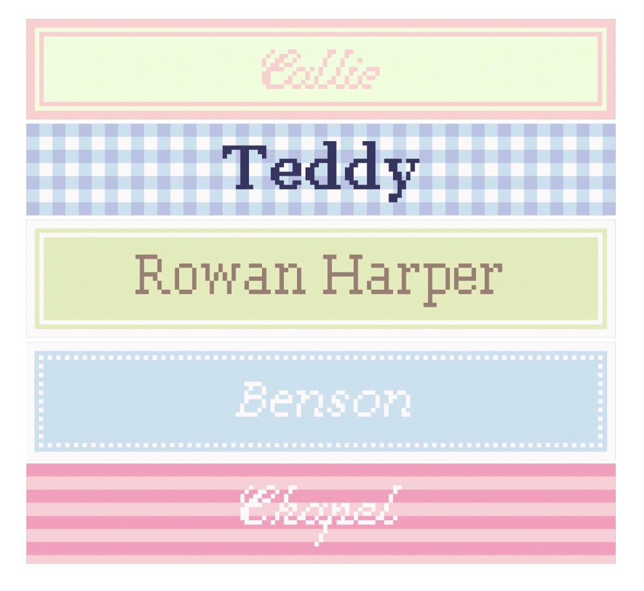 Custom Pacifier Clip Canvas