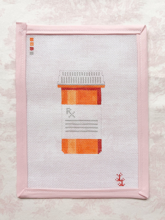 Medicine Pill Bottle Canvas