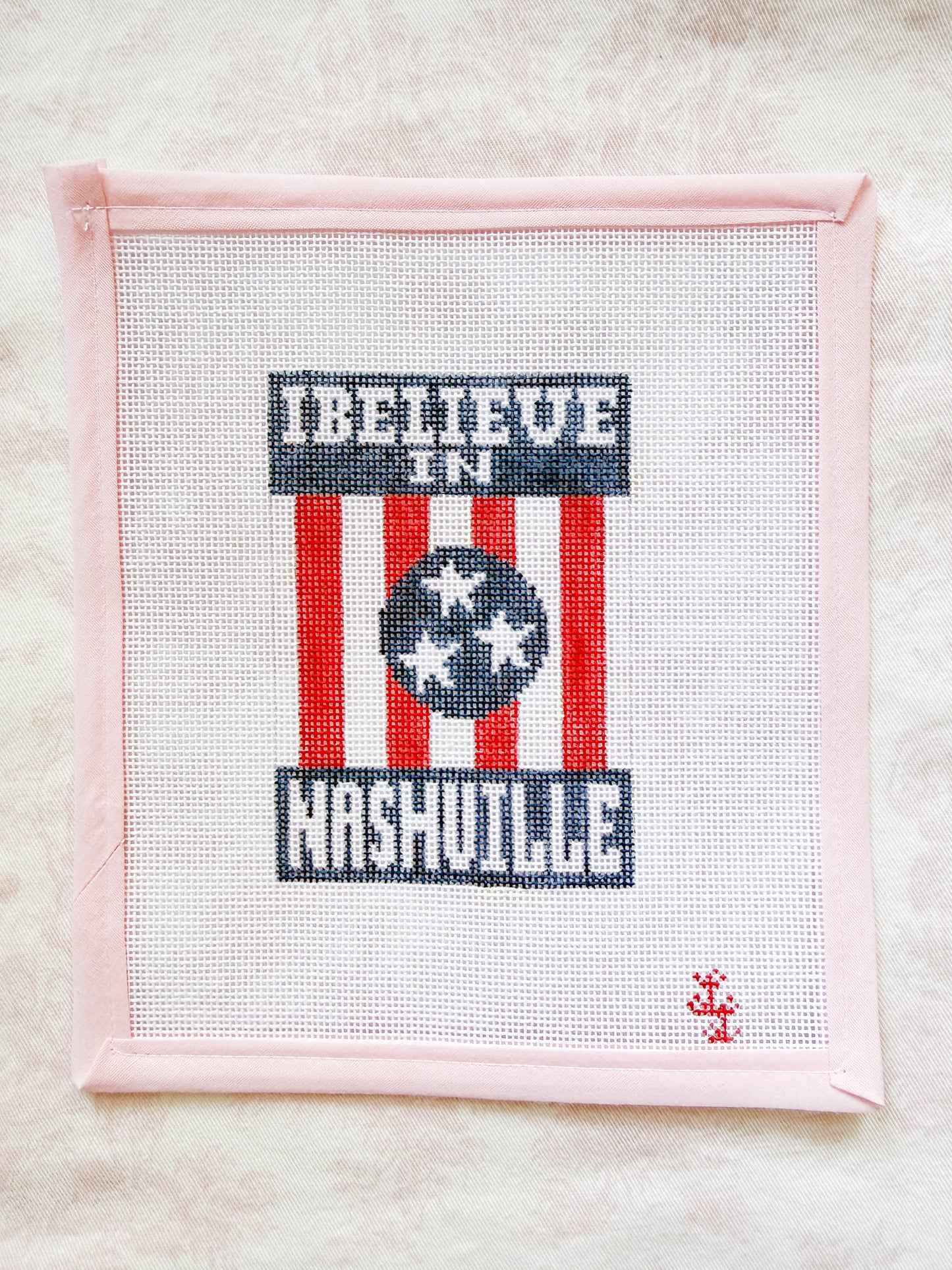 I Believe In Nashville Canvas